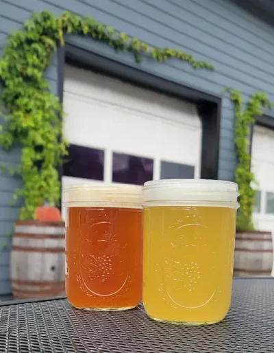 Picture of craft beers at the brewery in Bowling Green
